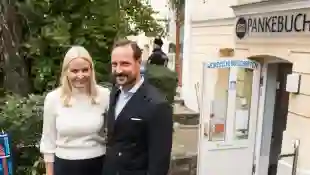 Prinz Haakon und Mette-Marit sind zu Besuch in Berlin