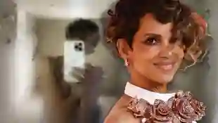 Halle Berry oben ohne