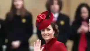 Herzogin Kate in der Westminster Abbey im März 2020