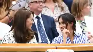 Herzogin Kate und Herzogin Meghan zusammen beim Damen-Finale in Wimbledon