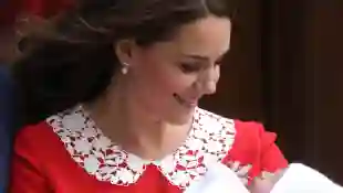 Prinz Louis und Herzogin Kate bei der Geburt
