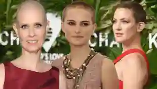 Hollywood-Schönheiten, die sich eine Glatze rasierten
