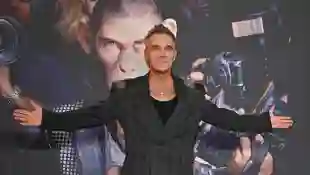 Robbie Williams bei der "Better Man"-Premiere