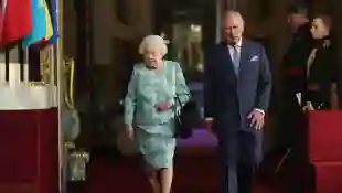 Königin Elisabeth II. Prinz Charles