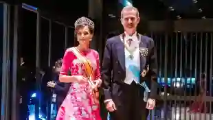 Königin Letizia und König Felipe bei der Kaiserkrönung in Japan