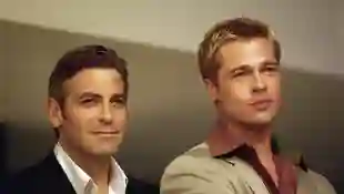 Brad Pitt und George Clooney in „Ocean’s Eleven“