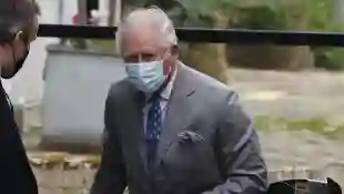 Prinz Charles besucht seinen Vater Prinz Philip im Krankenhaus 2021