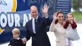 Prinz George, Prinz William, Herzogin Kate und Prinzessin Charlotte bei ihrer „Royal Tour“ nach Canada 2016