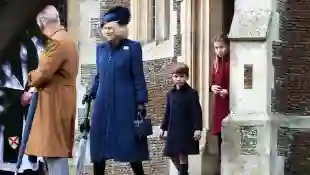 Prinz Louis durfte zum ersten Mal beim Weihnachtsgottesdienst in Sandringham teilnehmen