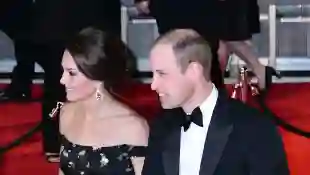 Herzogin Kate und Prinz William bei den BAFTAs 2017