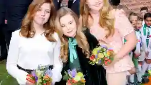 Prinzessin Amalia mit ihren Schwestern Alexia und Ariane