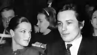 Romy Schneider und Alain Delon waren ein Paar