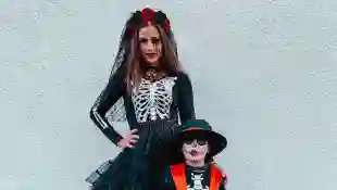 Sarah Lombardi und Alessio an Halloween 2019