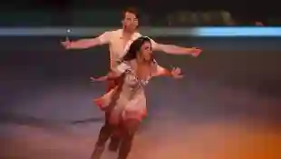 Sarah Lombardi und Joti Polizoakis feierten ihr Comeback bei „Dancing on Ice“