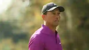 Tiger Woods im Dezember 2020 auf dem Golfplatz in Orlando
