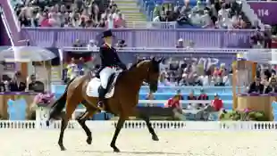Zara Tindall bei der Olympiade 2012 in London