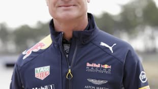 David Coulthard: Das ist seine schöne Frau Karen
