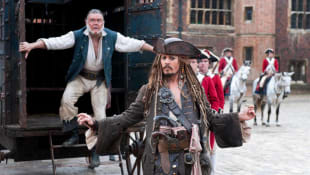 Johnny Depp als „Captain Jack Sparrow“