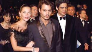 Kate Moss und Johnny Depp
