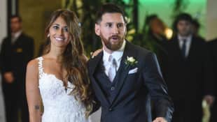 Lionel Messi und Frau Antonella Roccuzzo
