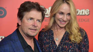 Michael J. Fox und Tracy Pollan