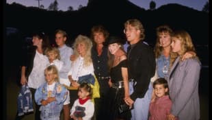 Michael Landon und seine Familie 