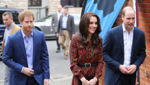Prinz Harry, Herzogin Kate und und Prinz William
