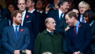 Prinz Harry, Prinz Philip und Prinz William