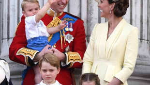 Prinz Louis mit britischer Königsfamilie