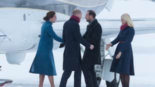 Prinz William, Kate, Mette Marit und Prinz Haakon