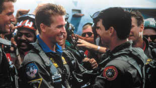 Val Kilmer und Tom Cruise in „Top Gun“
