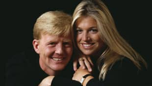 El rey Willem-Alexander y la reina Maxima 2001