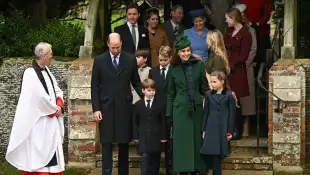 britische royals weihnachten gottesdienst 2024