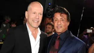 Bruce Willis und Sylvester Stallone