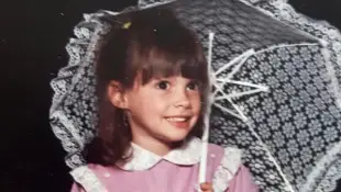 Daniela Katzenberger as a child