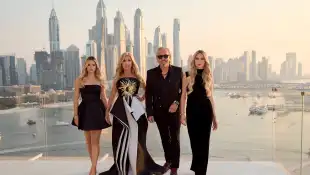 Davina, Carmen, Robert und Shania Geiss