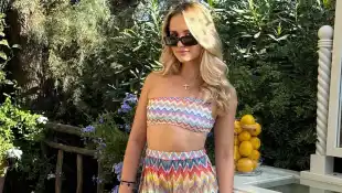 davina geiss heiß sexy freizügig bauchfrei look haut