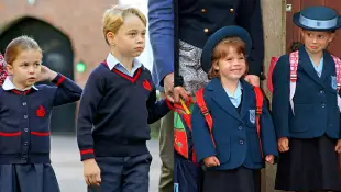 Die Royals an ihrem ersten Schul- und Kindergartentag