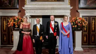 niederländische royals maxima amalia staatsbankett