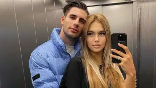 Dominik Szoboszlai und Fanni Gécesk