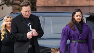 Elon Musk und Shivon Zilis im Februar 2025