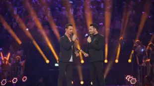 Florian Silbereisen und Giovanni Zarrella tv quote shows