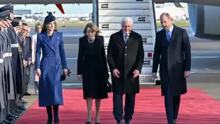 Frank-Walter Steinmeier, Prinz William, Prinzessin Kate und Elke Büdenbender