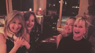 Goldie Hawn, Dakota Johnson, Melanie Griffith und Kate Hudson