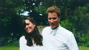 Kate Middleton and Prince William ten years ago