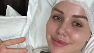 kim gloss update diagnose krankheit hirntumor operation