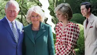 König Charles, Königin Camilla und Lady Diana konkurrenz drama