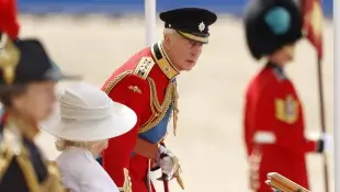 könig charles trooping the colour 2025 sauer wütend