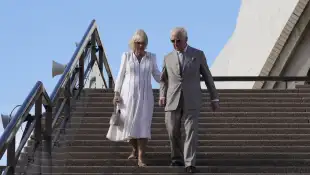 königin camilla könig charles australien heute sydney