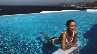 Lena Meyer-Landrut super sexy im Badeanzug